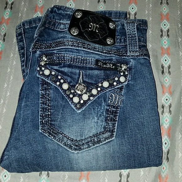 🚫SOLD🛇 Miss Me Signature Boot Jeans - Picture 2 of 8